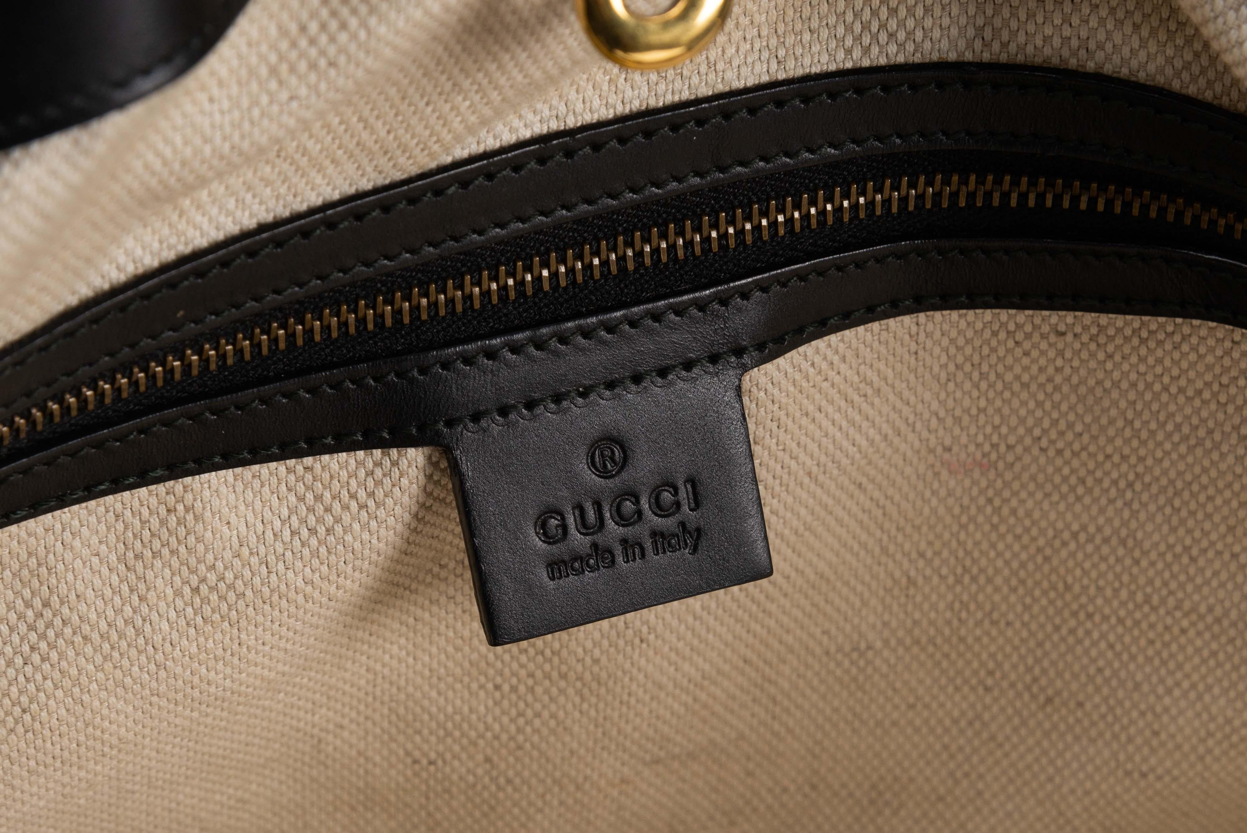 Gucci GG Canvas Studded Patti Tote Bag 8