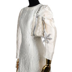 GUCCI GG Emblem nano bucket bag Silver