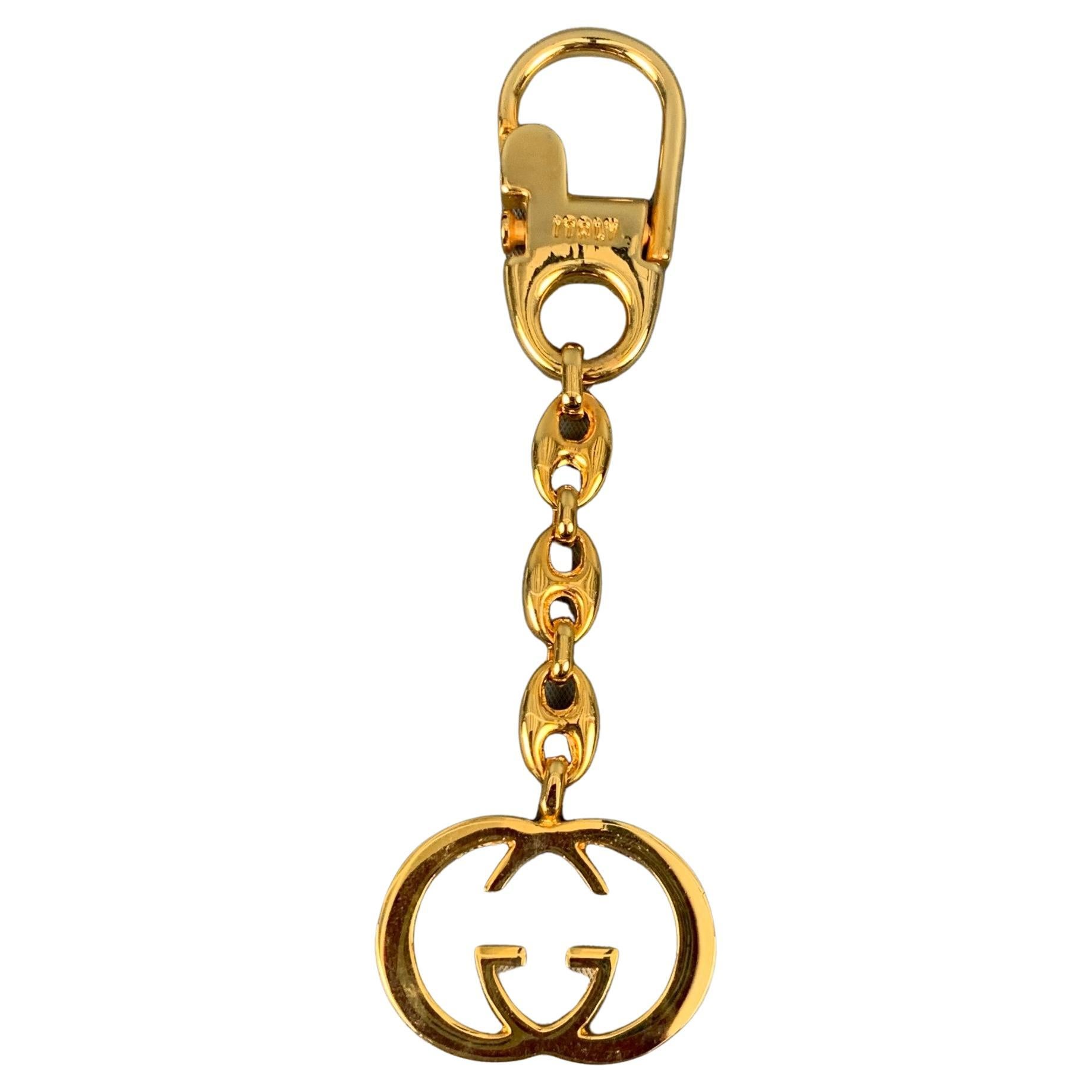 Gucci GG Catena d'oro A Link Portachiavi in metallo su 1stDibs | portachiavi  gucci, porta chiavi gucci