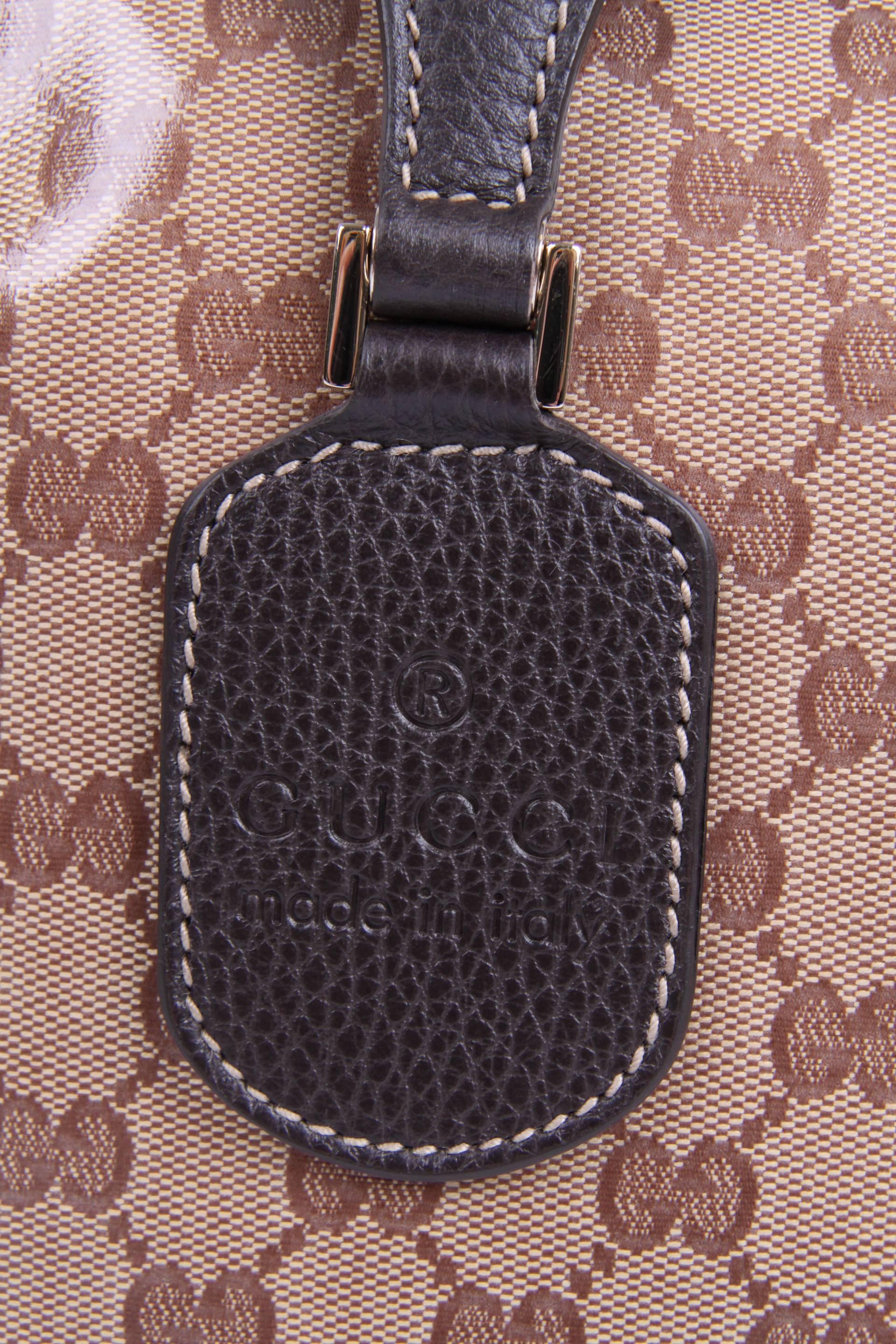Gucci GG Guccissima Patterned Laptop Case - brown 3
