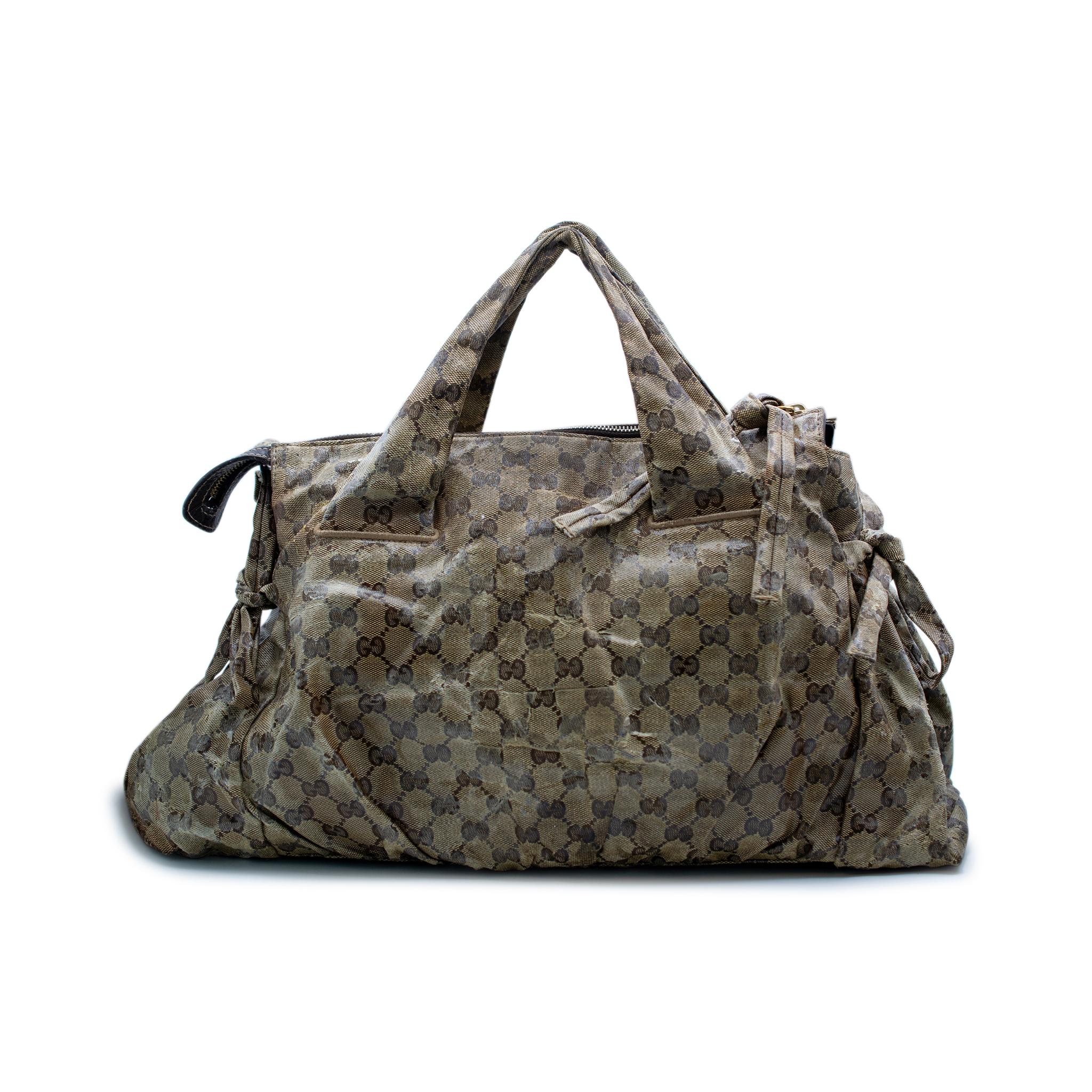Gucci Gg Hysteria Tote Beige Leather Ladies Handbag For Sale 3