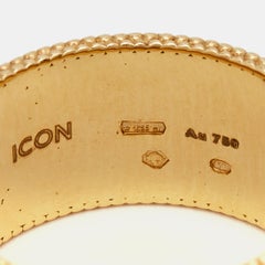 Gucci GG Icon Blossom, bague en or jaune 18 carats taille 52