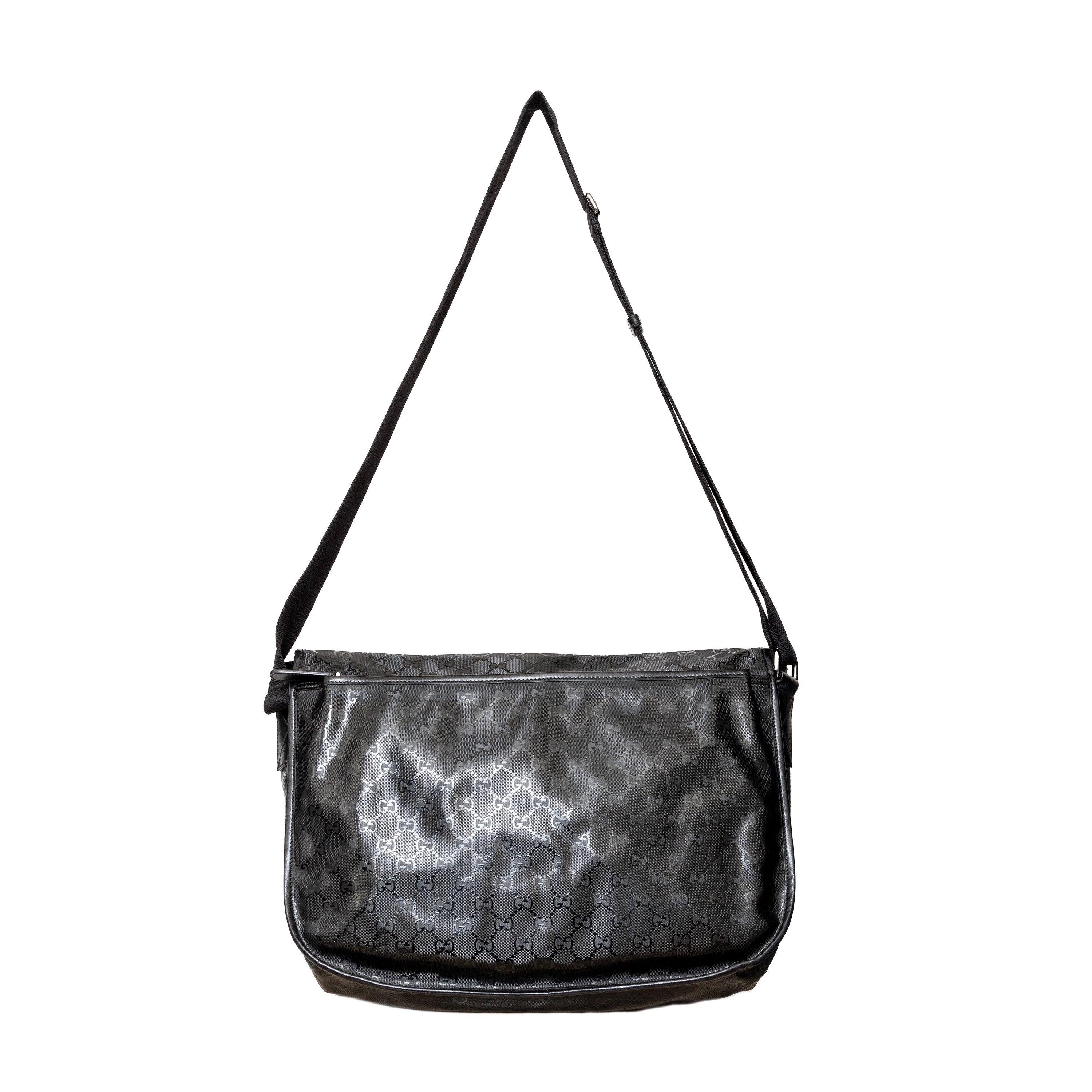 Nero Borsa messenger GG Imprime di Gucci - Anni '10 in vendita