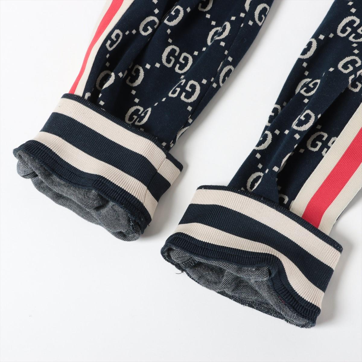 Gucci GG Jacquard Jogging Track Pants Navy Blue 5