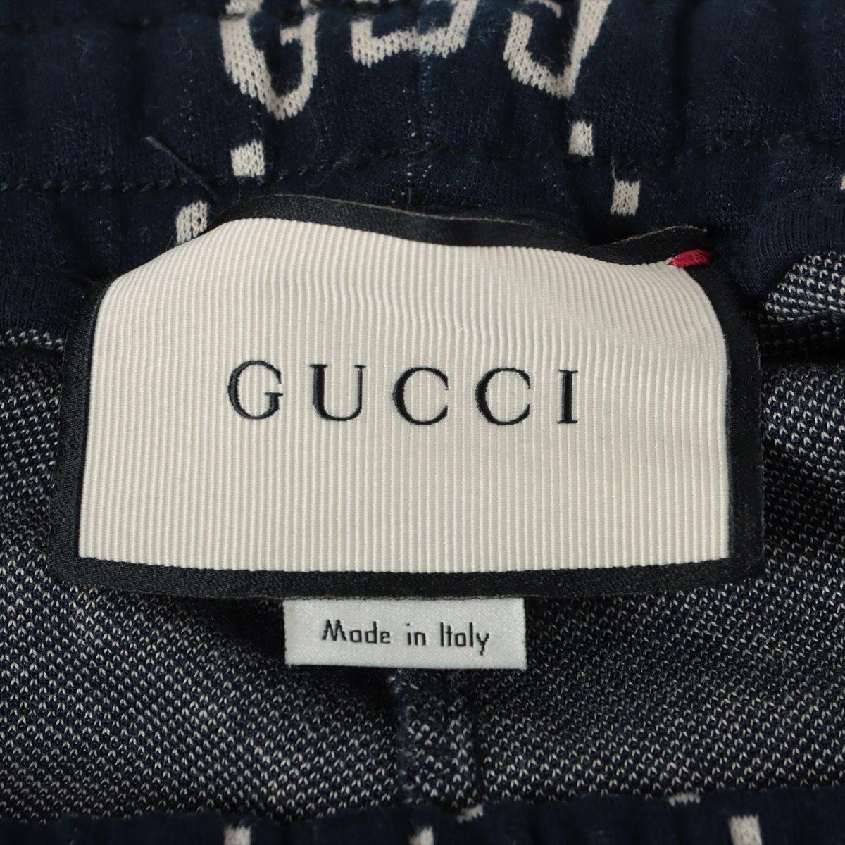 Women's or Men's Gucci GG Jacquard Jogging Track Pants Navy Blue