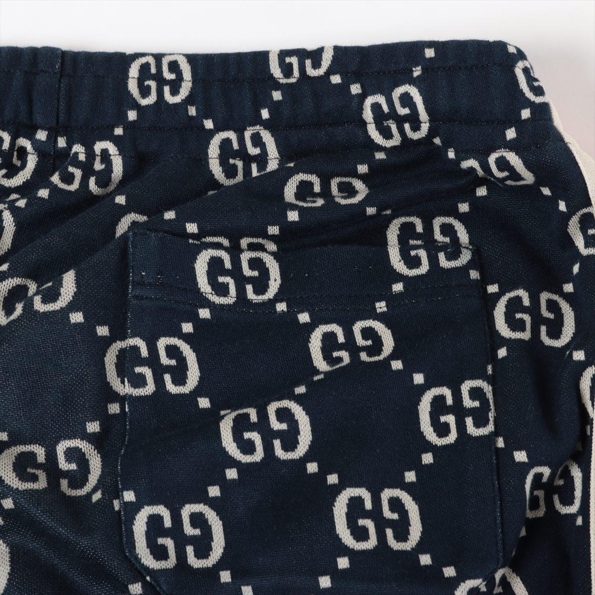 Gucci GG Jacquard Jogging Track Pants Navy Blue 4