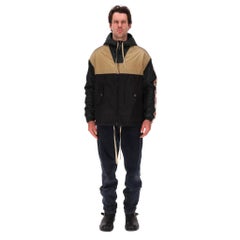 Gucci GG Jacquard Logo & Web Stripe Nylon Jacket