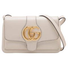 Bolso Gucci GG Logo Arli Piel Marfil