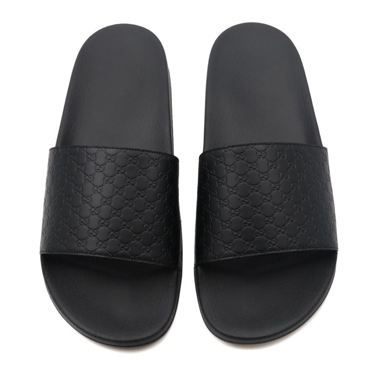Gucci 'twelve Strap' Sandal In Nero Leather, ModeSens