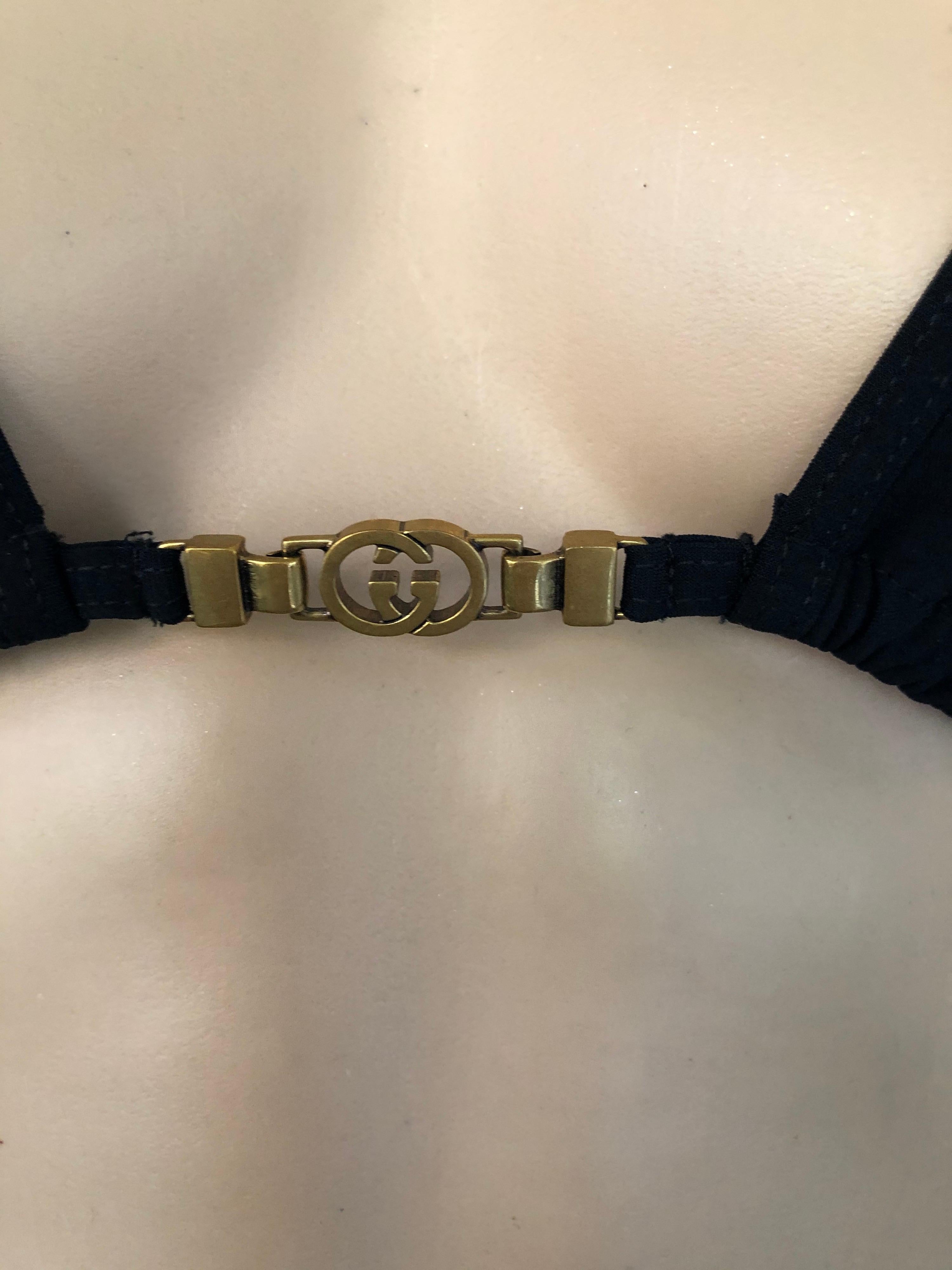 black gucci bikini