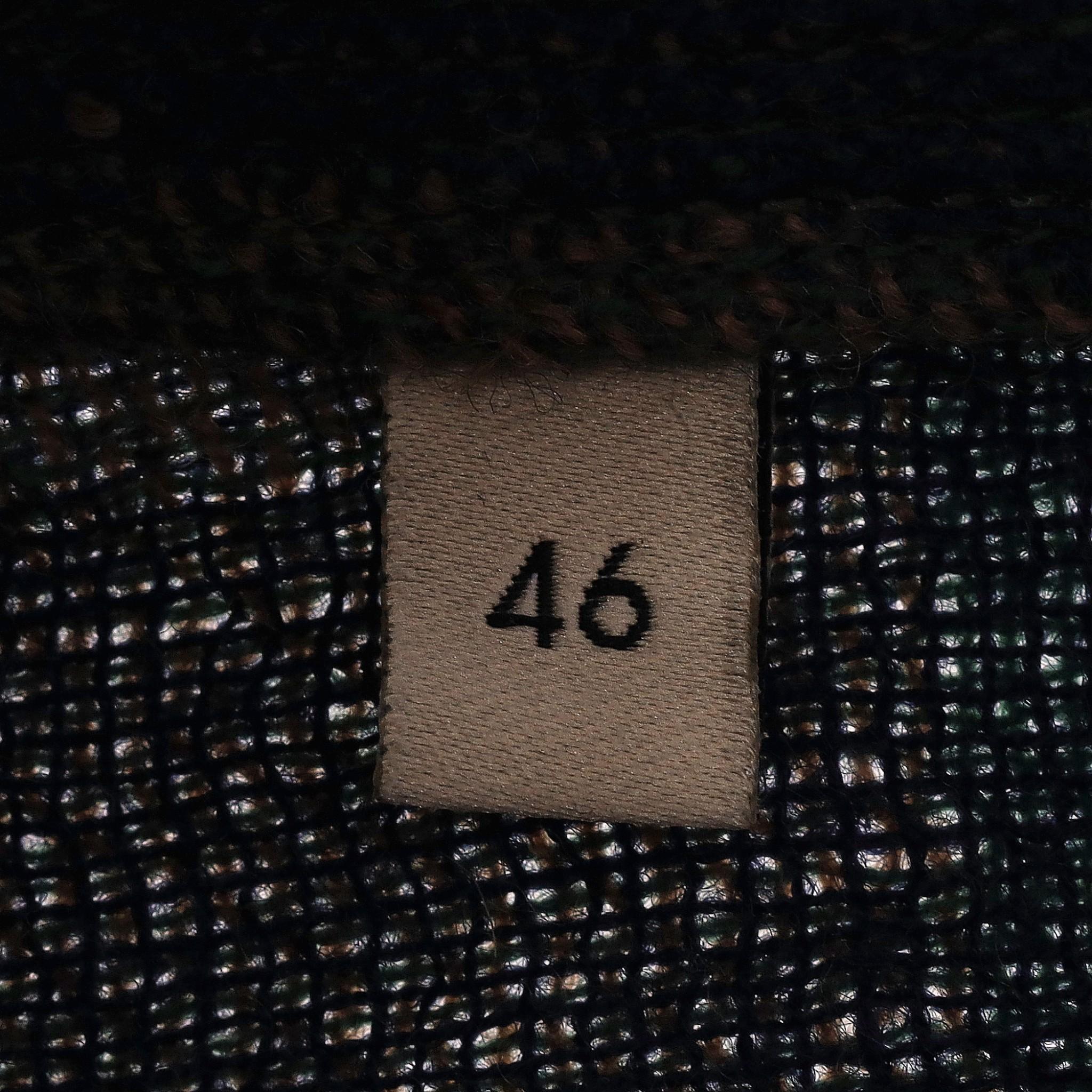 Gucci 'GG' Logo Checked Wool Shirt For Sale 3