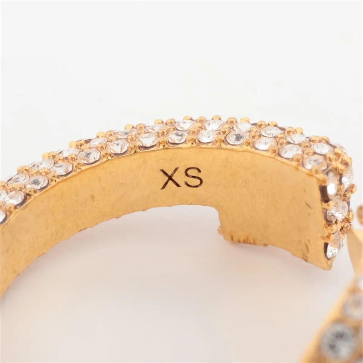 Donna Anello con strass con logo GG di Gucci in vendita