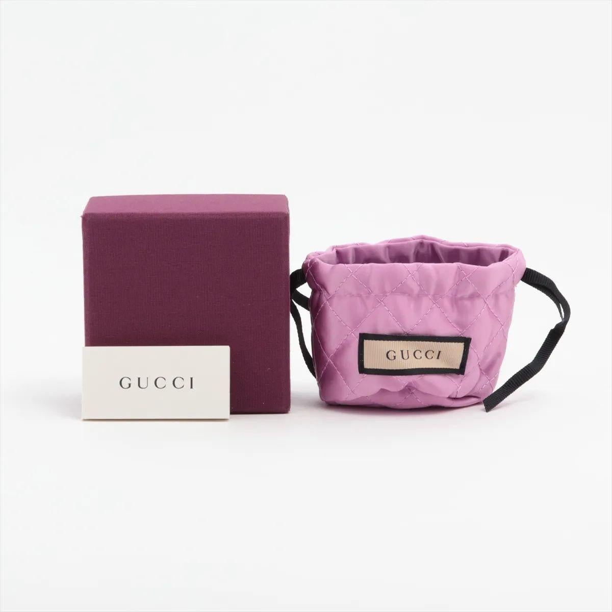 Anello con strass con logo GG di Gucci in vendita 3