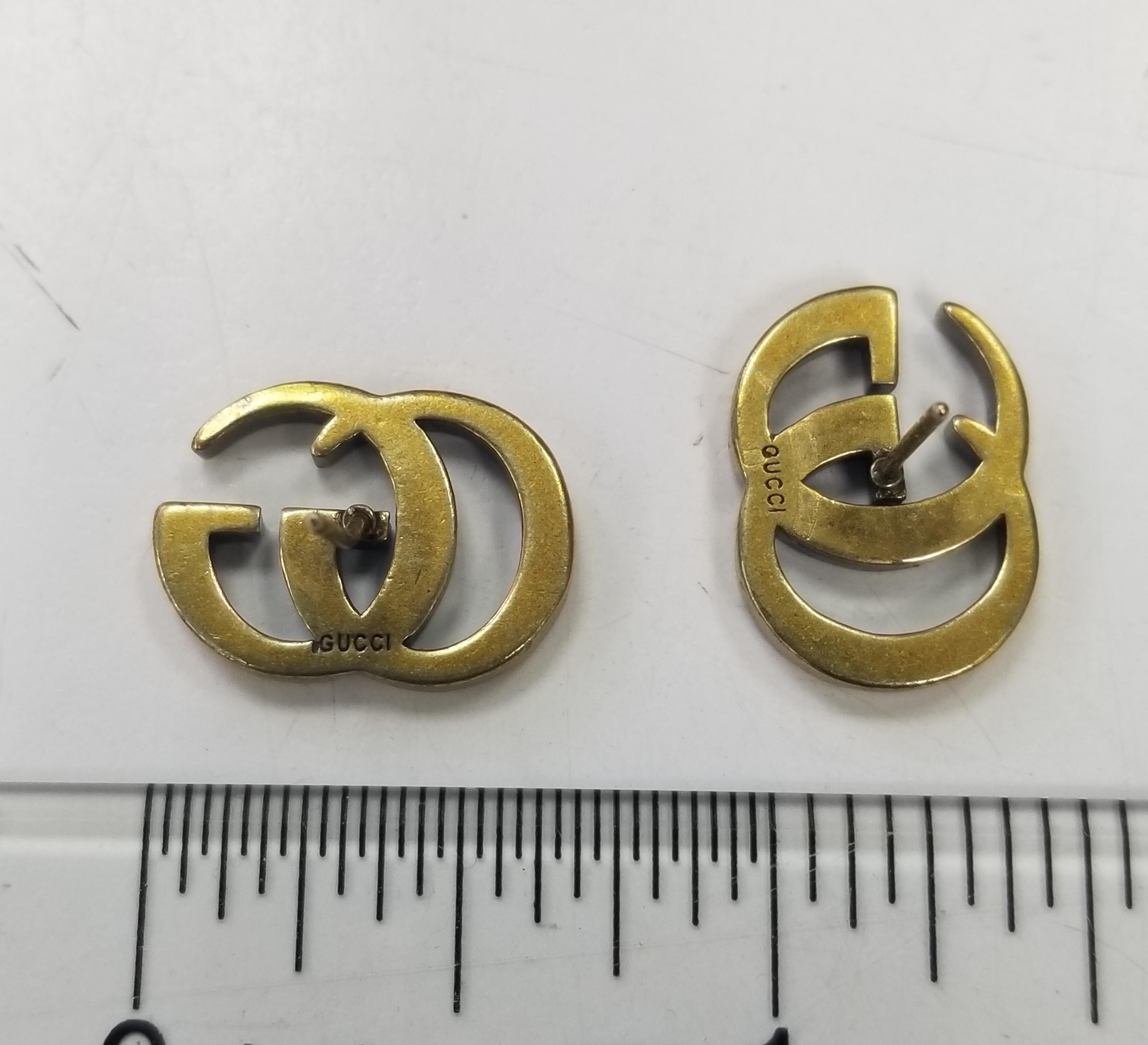 gucci earrings gold