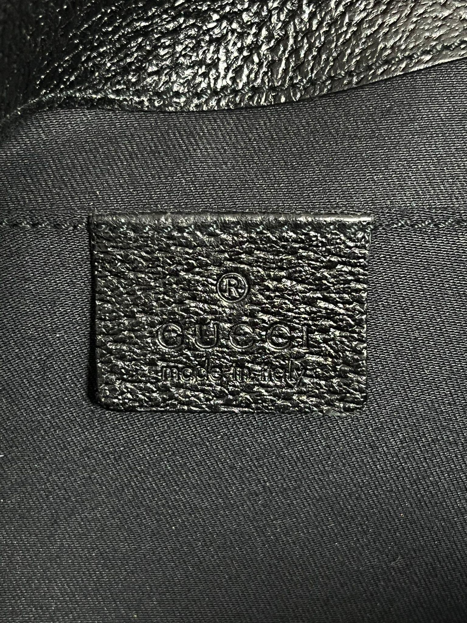 Gucci 'GG' Logo Jackie  Vintage Canvas & Leather Hobo Bag 5