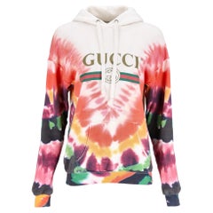 Gucci GG Logo Tie-Die Cotton Sweatshirt