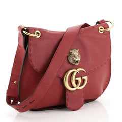 Gucci GG Marmont Animalier Shoulder Bag Leather Medium