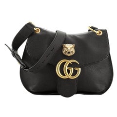 Gucci  GG Marmont Animalier Shoulder Bag Leather Medium