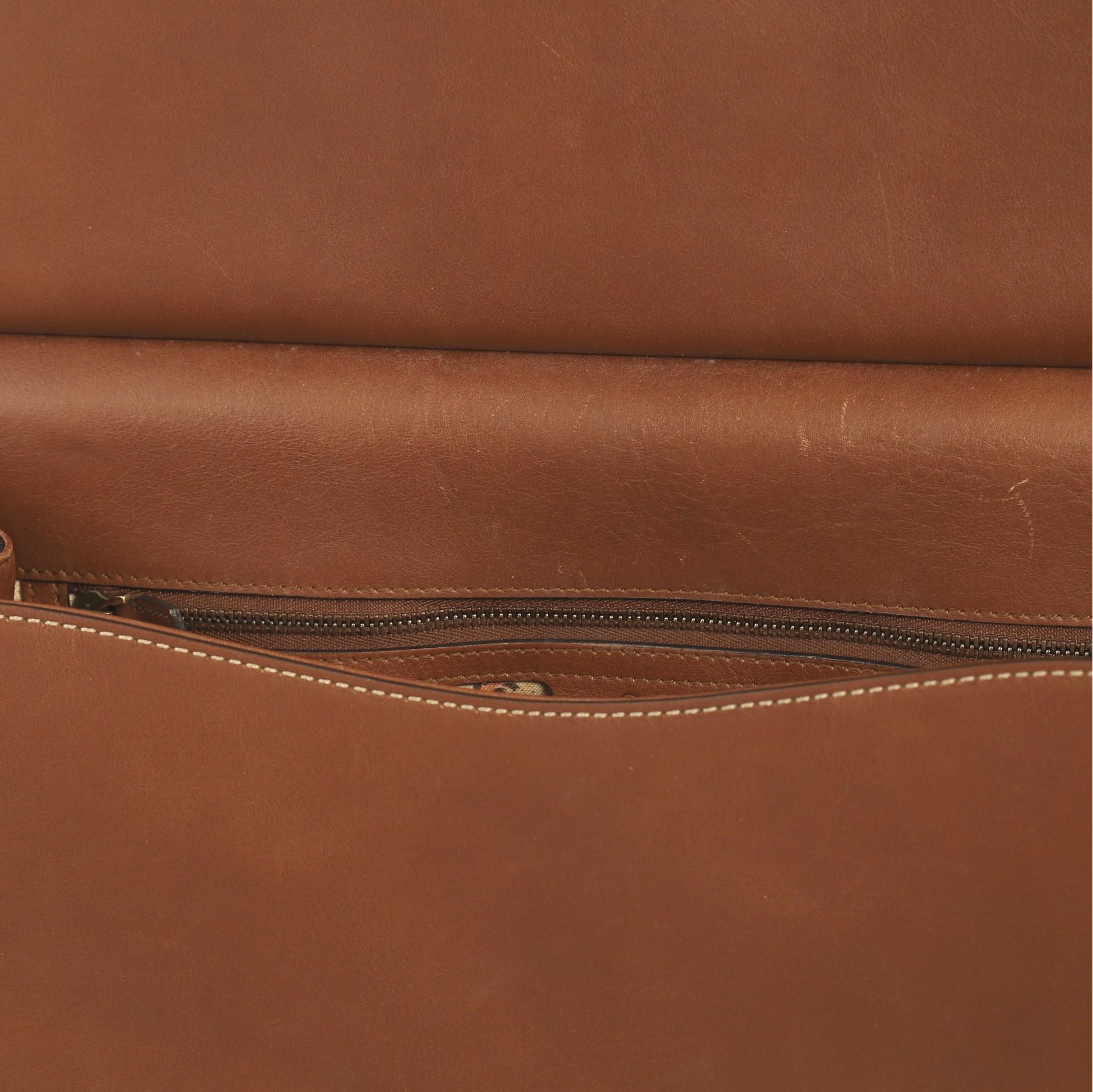 Gucci GG Marmont Animalier Top Handle Bag Leather Medium 6