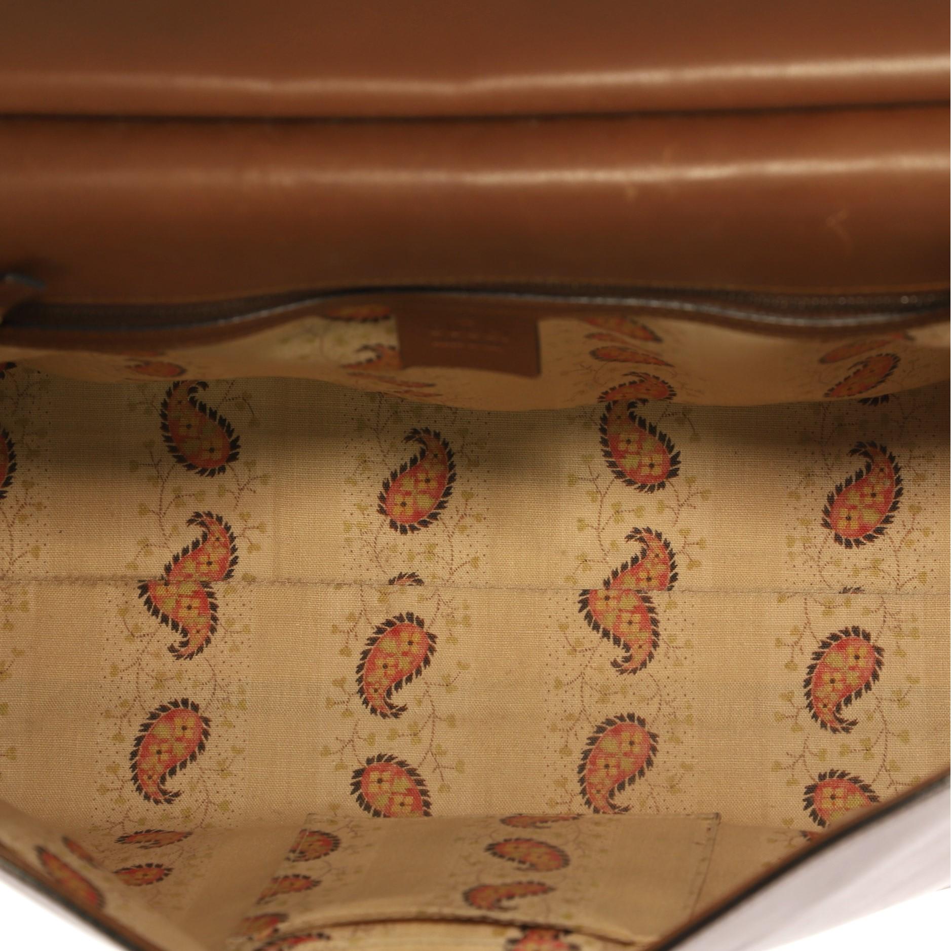 Gucci GG Marmont Animalier Top Handle Bag Leather Medium 7