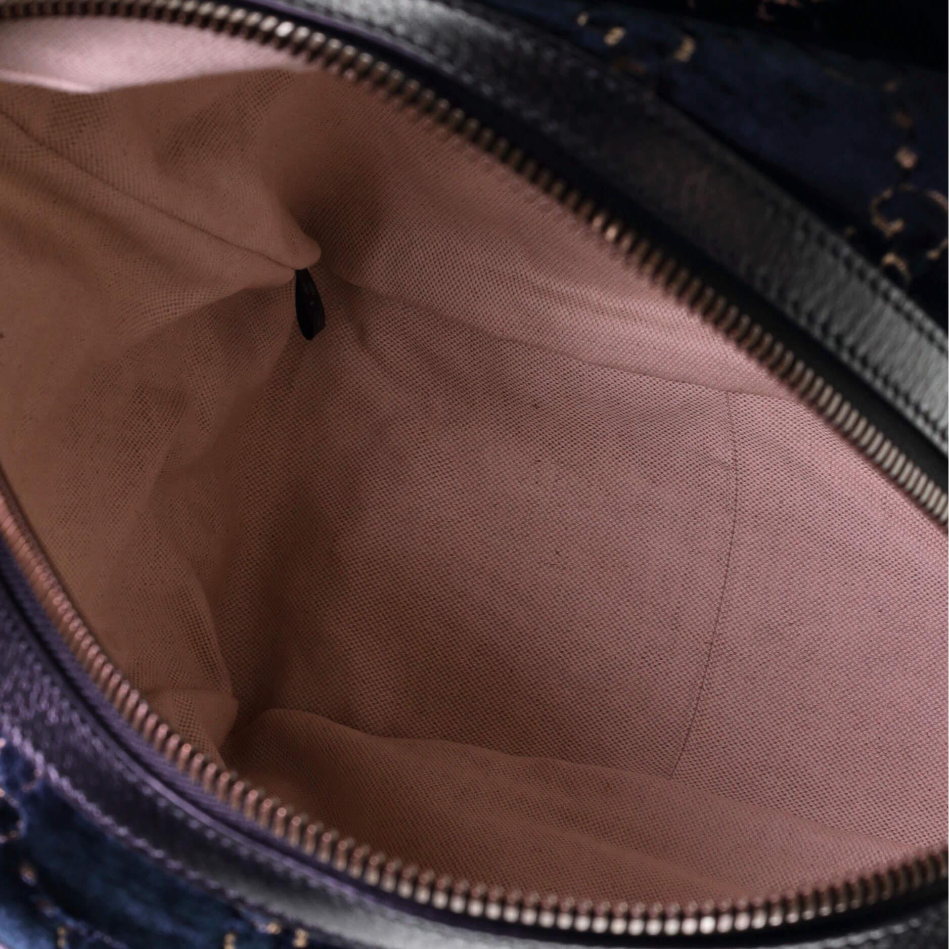 Gucci GG Marmont Rucksack GG aus Samt klein 1