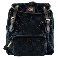 Gucci GG Marmont Rucksack GG aus Samt klein
