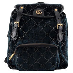 Gucci GG Marmont Backpack GG Velvet Small