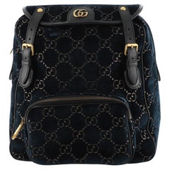 Gucci GG Marmont Backpack GG Velvet Small
