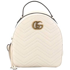 Gucci GG Marmont Backpack Matelasse Leather Small