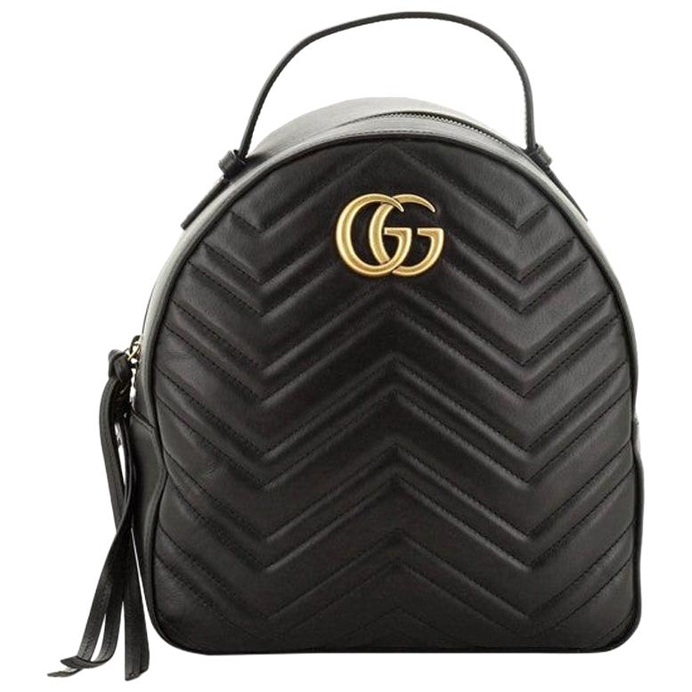 black gucci marmont backpack