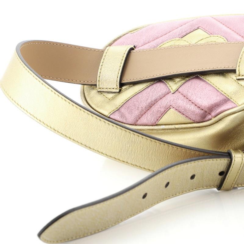 Gucci  GG Marmont Belt Bag Matelasse Leather 2