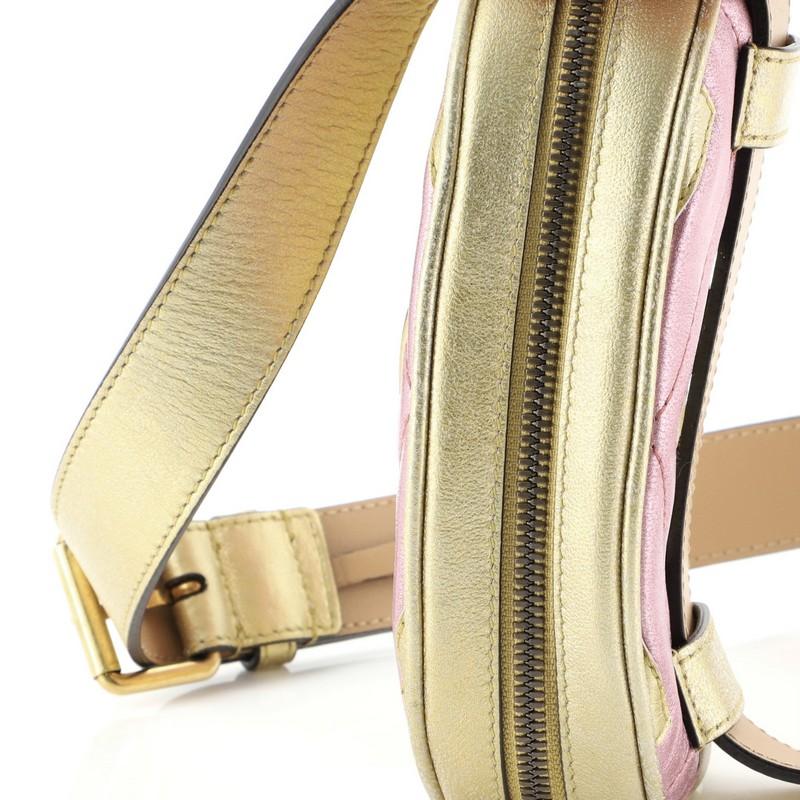 Gucci  GG Marmont Belt Bag Matelasse Leather 3