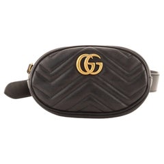 Gucci GG Marmont Belt Bag Matelasse Leather