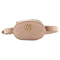Gucci GG Marmont Belt Bag Matelasse Leather