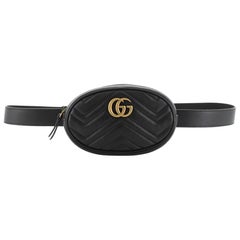 Gucci GG Marmont Belt Bag Matelasse Leather