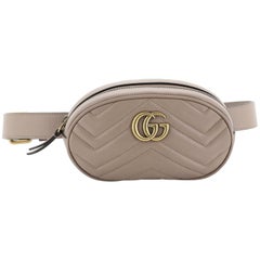 Gucci GG Marmont Belt Bag Matelasse Leather