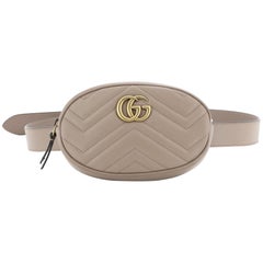 Gucci GG Marmont Belt Bag Matelasse Leather