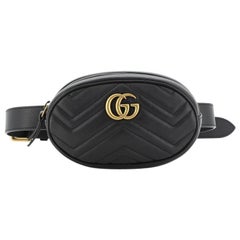 Gucci GG Marmont Belt Bag Matelasse Leather