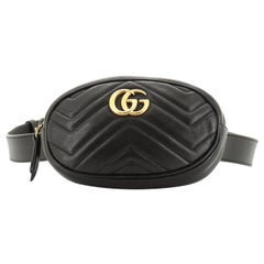 Gucci GG Marmont Belt Bag Matelasse Leather