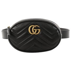 Gucci GG Marmont Belt Bag Matelasse Leather