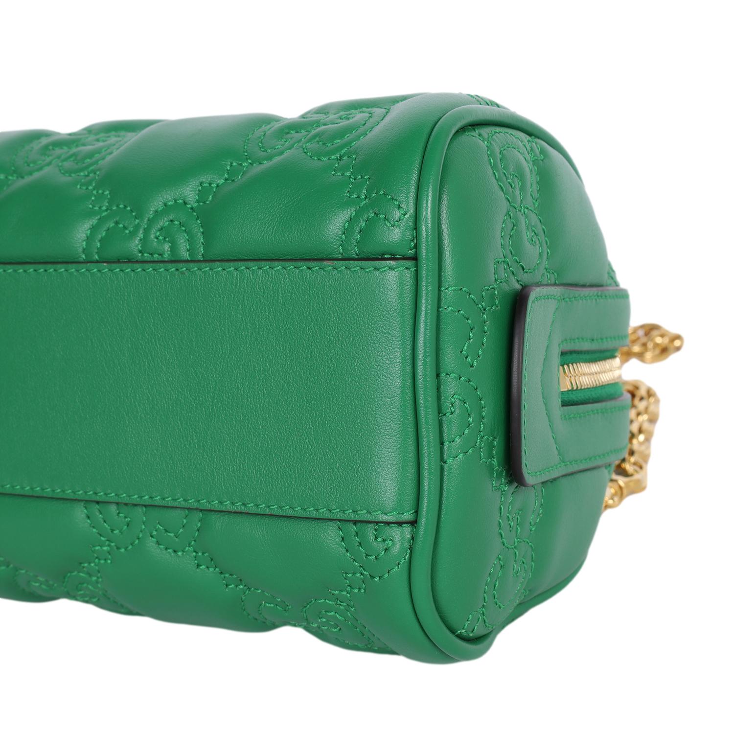 GG Marmont Chain Matelasse Borsa in pelle Greene & Greene in vendita 7