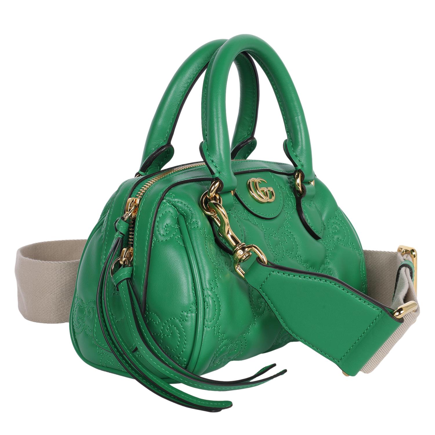 Donna GG Marmont Chain Matelasse Borsa in pelle Greene & Greene in vendita