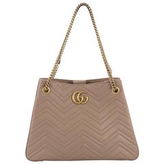 Gucci GG Marmont Chain Shoulder Bag Matelasse Leather