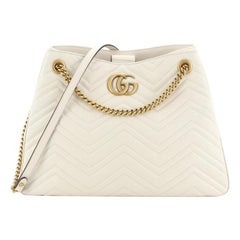 Gucci GG Marmont Chain Shoulder Bag Matelasse Leather