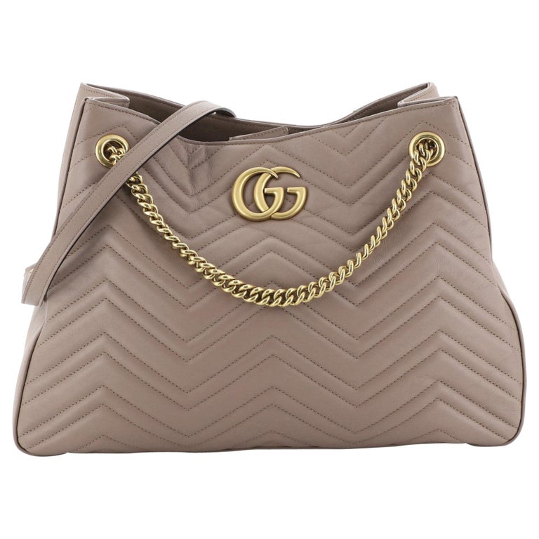 Gucci GG Marmont Chain Shoulder Bag Matelasse Leather at 1stDibs | gucci  453569