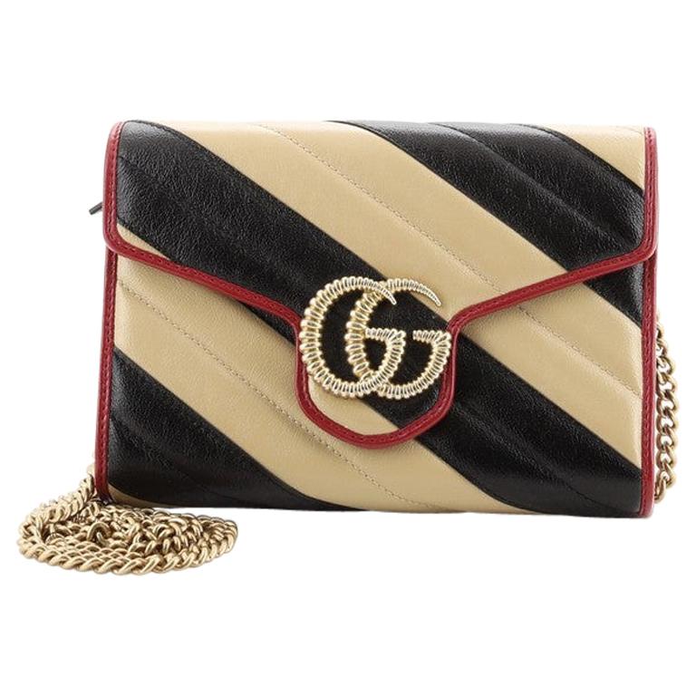 Gucci GG Marmont Wallet On Chain - calfskin leather (older version)