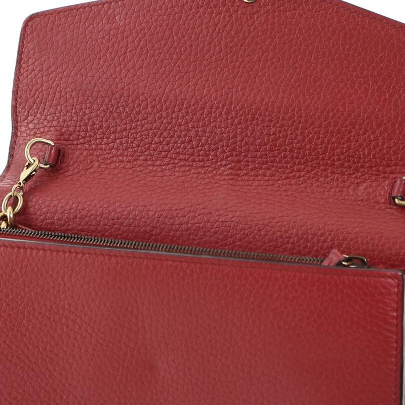 Women's or Men's Gucci GG Marmont Chain Wallet Leather Mini