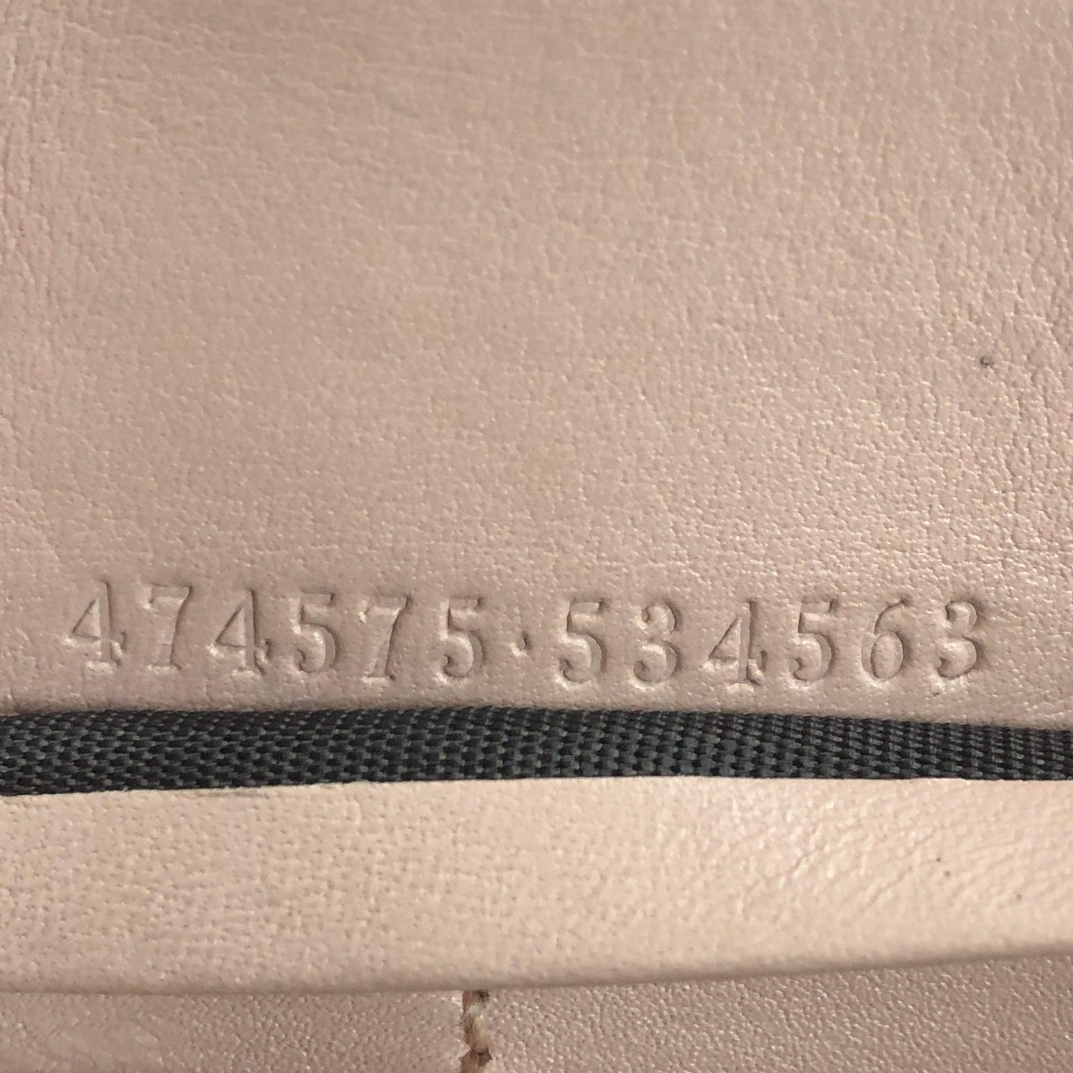 Gucci GG Marmont Chain Wallet Matelasse Leather Mini  4