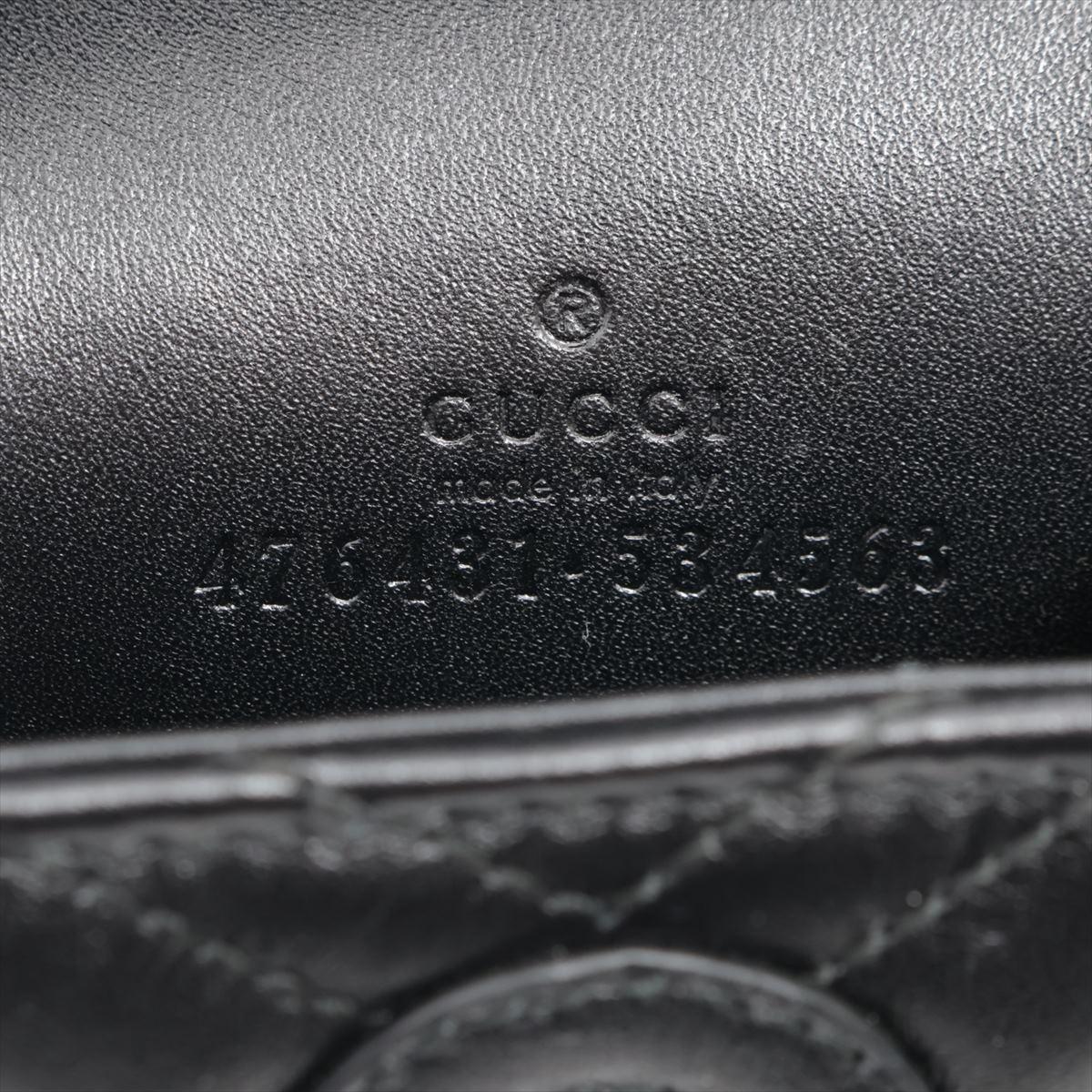 Gucci GG Marmont Cigarette Case Black 1