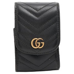 Gucci GG Marmont Zigarettenetui Schwarz
